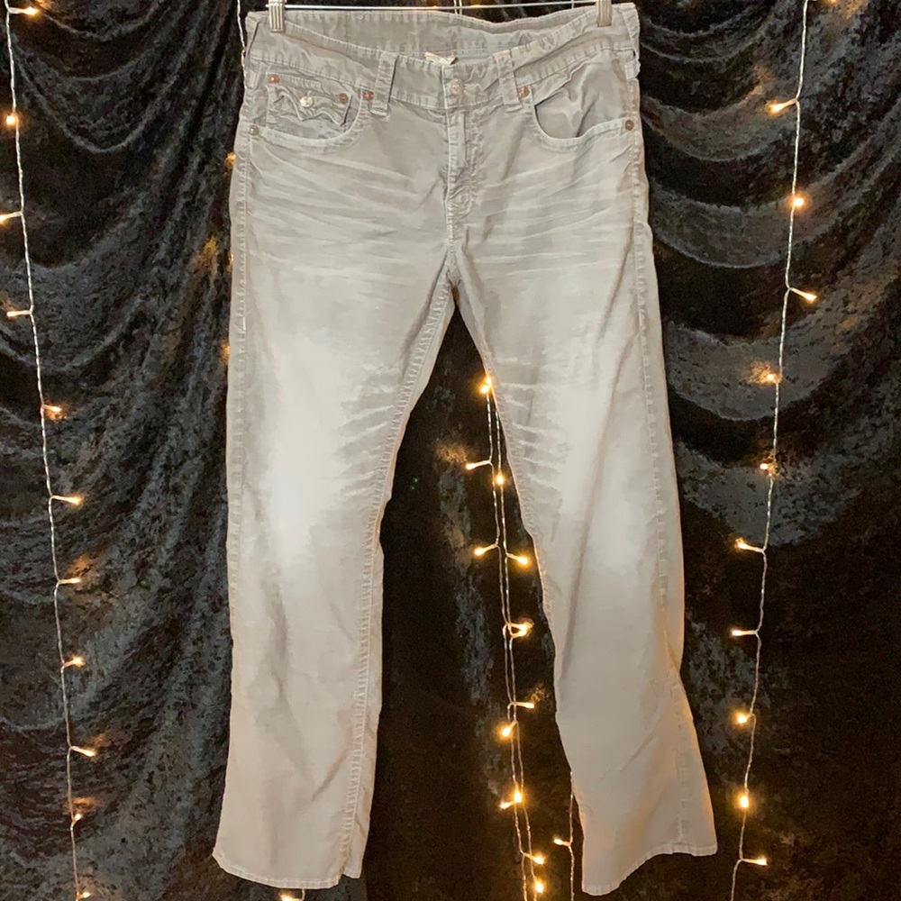 Men’s corduroy True Religion Jeans